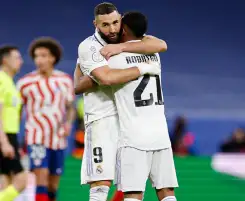 ريال مدريد يهزم أتلتيكو مدريد بثلاثية ويكمل عقد المتأهلين للمربع الذهبي بكأس إسبانيا