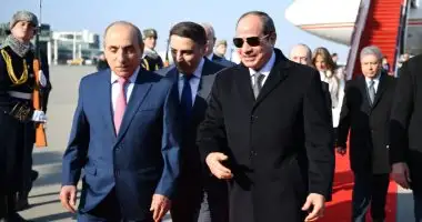 مساء اليوم.. السيسي يلتقي كبار رموز الاقتصاد ورجال الأعمال ورؤساء كبرى الشركات في أذربيجان