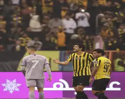 جماهير النصر تطلب محاكمة لاعب الاتحاد بتهمة إهدار المال العالم لإصابة رونالدو
