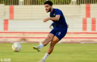 رسميا.. الزمالك يعير حسام أشرف للبنك الأهلي