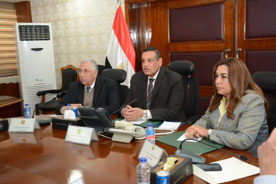 وزيرا الزراعة والتنمية المحلية يبحثان الموقف التنفيذي لمشروع تطوير المجازر
