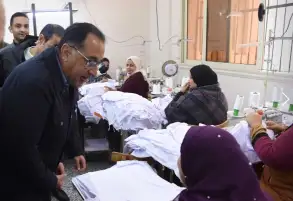 رئيس الوزراء يتفقد المنطقة الصناعية المتطورة بالمحلة الكبرى