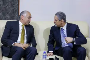 السفير المصري السودان يستقبل بعثة الأهلي في مطار الخرطوم