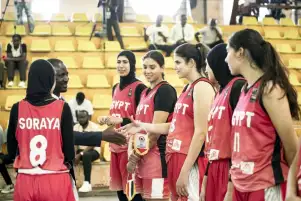 منتخب سيدات السلة يسيطر على جوائز بطولة المنطقة الخامسة