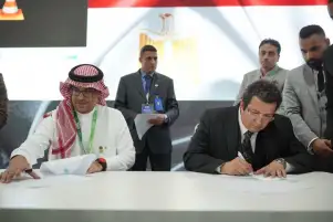 شركتا العمير السعودية والمدن المصرية توقعان مذكرة تفاهم في مجال تدشين وتطوير المنشآت الرياضية