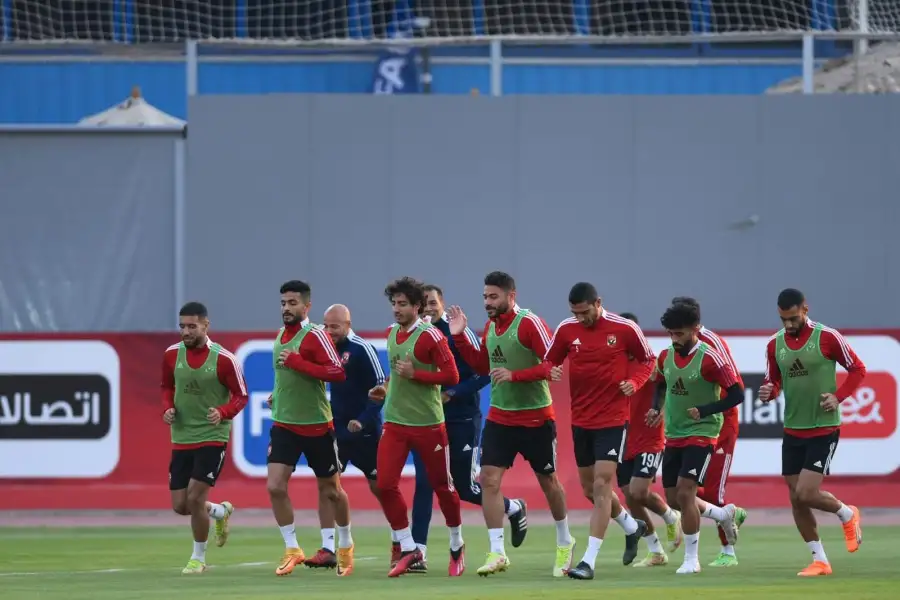 تعرف على تفاصيل مران الأهلي الأخير استعدادا لمواجهة صن داونز