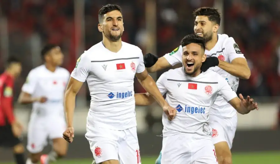 الوداد البيضاوي المغربي يهزم بترو أتلتيكو الأنجولي في دوري أبطال أفريقيا