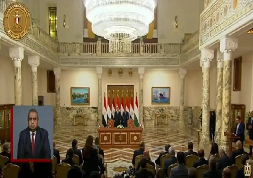 السيسي ورئيس وزراء المجر يبحثان الملفات الإقليمية والدولية ذات الاهتمام المتبادل