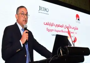 هيبة: 87 شركة يابانية تعمل في مصر
