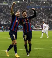 تشافي يعلن تشكيل برشلونة لمواجهة ريال مدريد بكأس ملك إسبانيا