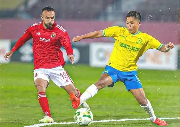 الأهلي بزيه التقليدي أمام صن داونز في دوري أبطال إفريقيا