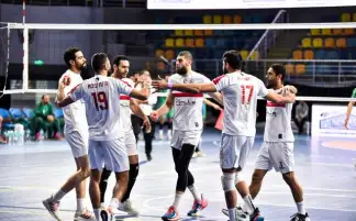 الزمالك يهزم الاتحاد السكندري ويقترب من نصف نهائي دوري الطائرة