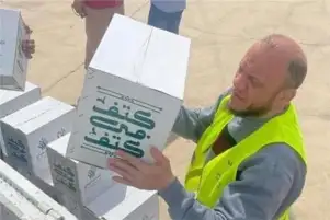 عضو التحالف الوطني: كرتونة مبادرة كتف في كتف تكفي الأسرة من 3 أسابيع إلى شهر