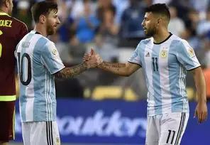 أجويرو: فرصة عودة ميسي لبرشلونة 50%