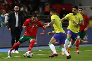 الأسود تلتهم راقصي السامبا.. المغرب يفوز على البرازيل وديا لأول مرة في التاريخ