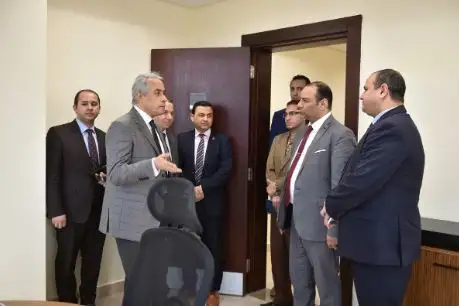 وزير القوى العاملة يتفقد مبنى الوزارة بالعاصمة الإدارية الجديدة