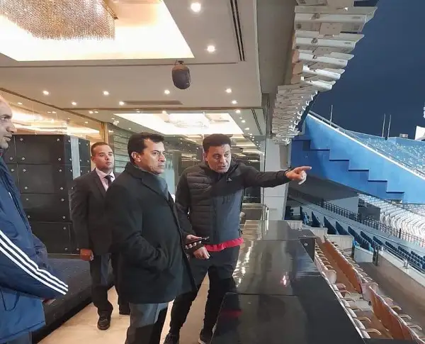 صبحي يطمئن على جاهزية استاد القاهرة قبيل مباراتي الأهلى والزمالك فى دورى الأبطال