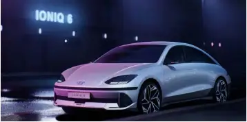"أيونيك 6" أفضل سيارة كهربائية فى العالم خلال 2023