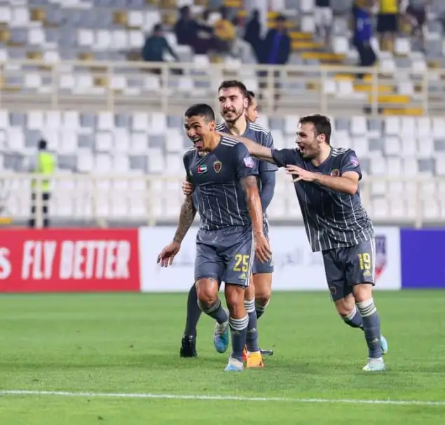 الوحدة الإماراتي يفوز على البرج اللبناني ويبلغ الدور الثاني من البطولة العربية