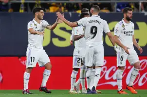 ريال مدريد يهزم قادش بثنائية في الدوري الإسباني