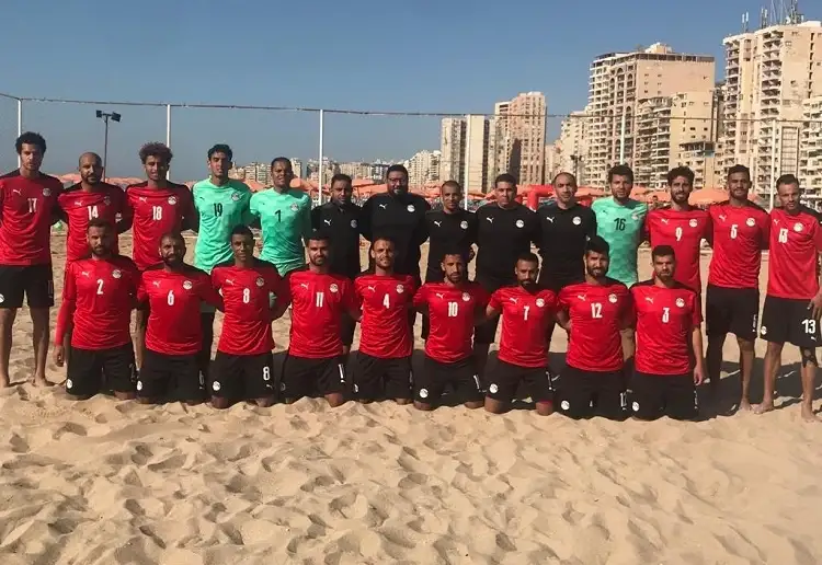 مصر مع السودان في مجموعة واحدة بقرعة كأس العرب للكرة الشاطئية