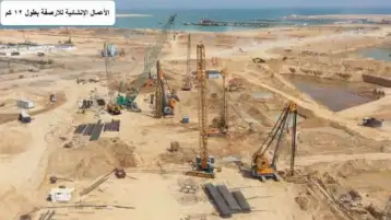 مصدر بالنقل: وصول معدلات تطوير ميناء السخنة لنسب مرتفعة