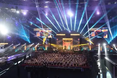 السفارة الأميركية بمصر تشيد بحفل افتتاح كأس العالم للجمباز الفنى بالقاهرة