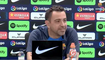 تشافي: برشلونة أصعب ناد في العالم... وحسم الليجا أهم من عودة ميسي