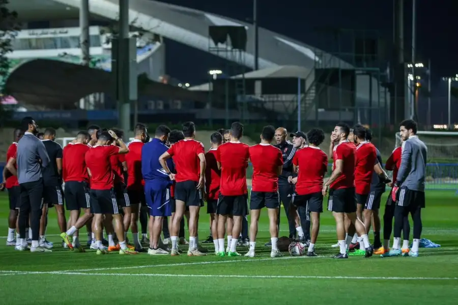 الأهلي يواصل تدريباته في أبوظبي استعدادا لمواجهة بيراميدز في السوبر