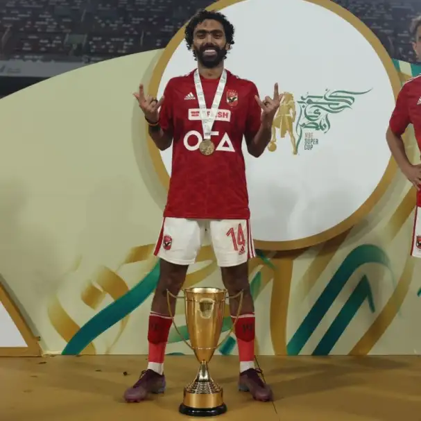 حسين الشحات: شعبيتي في الإمارات كانت عاملا إيجابيا لي فى مباراة السوبر