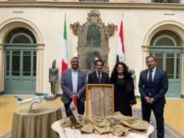 بعد استردادها.. مصر للطيران تنقل شحنة آثار مصرية بالمجان على رحلتها القادمة من إيطاليا