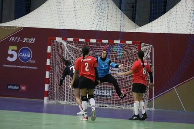 سبورتنج يتلقى الخسارة الثانية في كأس الكؤوس الإفريقية لسيدات اليد