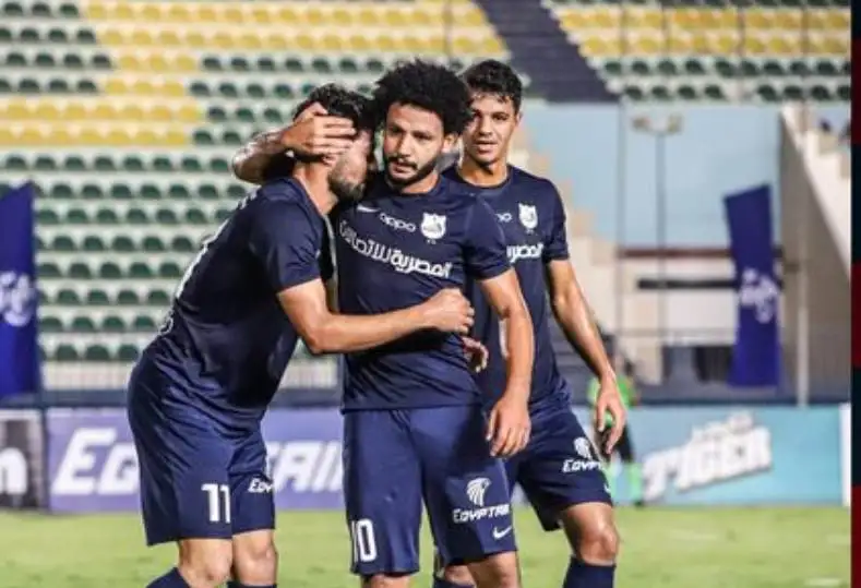 تشكيل إنبي لمواجهة الاتحاد السكندري بالدوري الممتاز