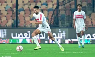 دونجا يتوج بجائزة أفضل لاعب في مباراة الزمالك وأسوان
