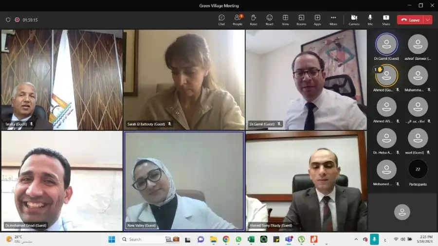 التخطيط تناقش الخطوات التنفيذية للمرحلة الأولى من مُبادرة القرية الخضراء
