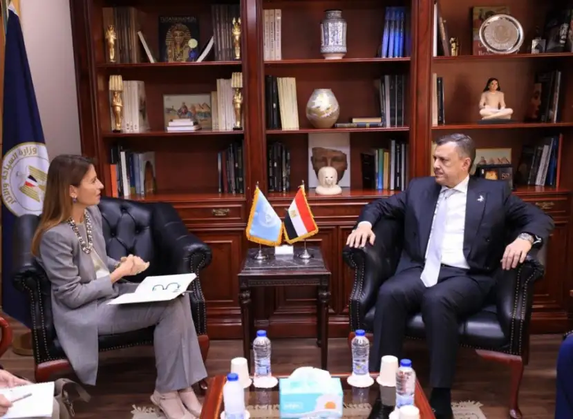 وزير السياحة والآثار يبحث مع مدير اليونسكو بالقاهرة تعزيز التعاون المشترك بين الوزارة والمنظمة