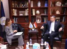 وزير السياحة والآثار يبحث مع مدير اليونسكو بالقاهرة تعزيز التعاون المشترك بين الوزارة والمنظمة