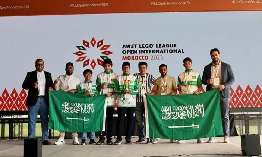 المنتخب السعودي للروبوت يحقق جائزة مشروع الابتكار بالبطولة الدولية المفتوحة بالمغرب