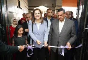 افتتاح المركز التكنولوجي لخدمة المواطنين ومركز إصدار تراخيص المحال العامة بمدينة العريش