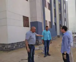" رئيس جهاز أخميم الجديدة " يتفقد مشروعات الإسكان والخدمات الجاري تنفيذها بالمدينة