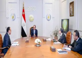 السيسي يجتمع مع رئيس الوزراء ووزير الكهرباء لمتابعة الموقف التنفيذي لعدد من مشروعات الوزارة