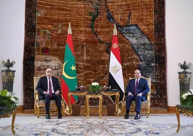 رئيس موريتانيا: أهنئ المصريين على الإنجازات العظيمة التي تحققت في عهد السيسي