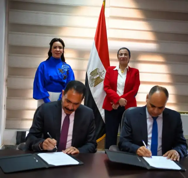 وزيرة البيئة تشهد مراسم توقيع  بروتوكول تعاون مع هيئة الشبان العالمية ومؤسسة نيو إيجيبت للتنمية المجتمعية
