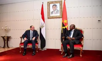 الرئيس السيسي ونظيره الأنجولي يشهدان التوقيع على بروتوكولات تفاهم