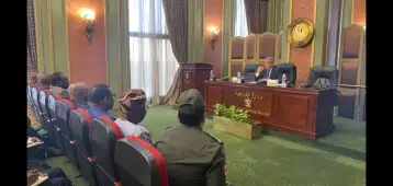 مساعد وزير الخارجية يستقبل وفد الدارسين بالدورة الاستراتيجية للقيادة النيجيرية
