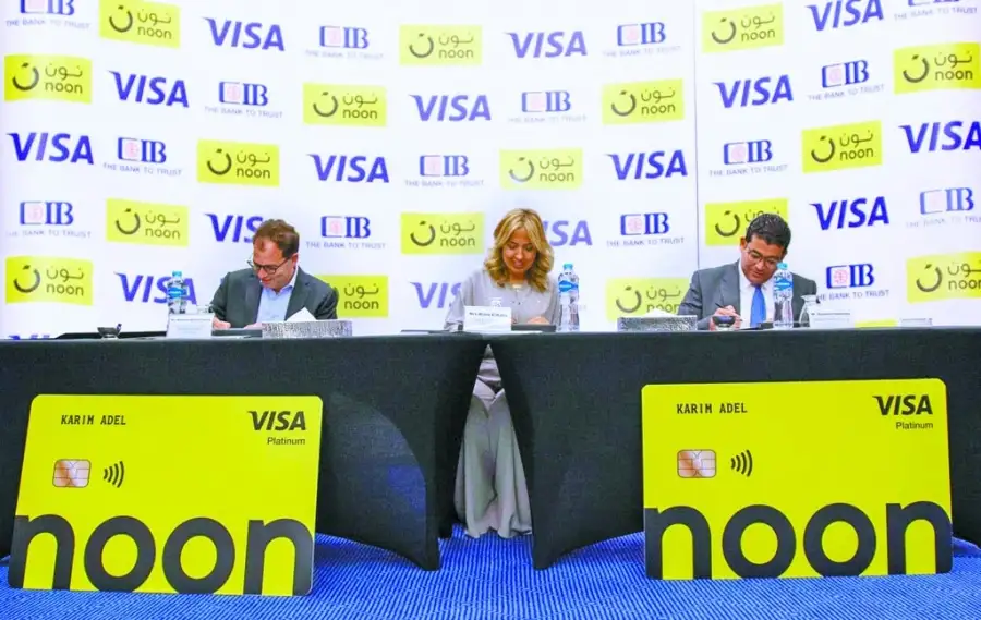 البنك التجاري الدولي وفيزا ونون تطلق بطاقة CIB noon الائتمانية
