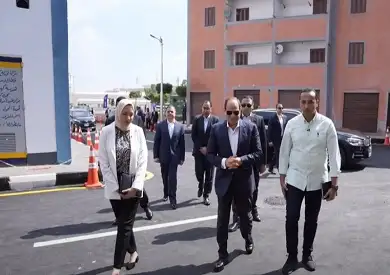 الرئيس السيسي يوجه بإنشاء مراكز تجميع ألبان في قرية الأبعادية بالبحيرة