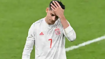 موراتا أساسيا في تشكيل منتخب إسبانيا لمواجهة إيطاليا في دوري الأمم