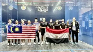 مصر تتوج بلقب كأس العالم للإسكواش في الهند