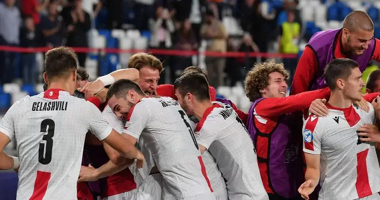 جورجيا تعبر البرتغال بثنائية وتتصدر المجموعة الأولى بأمم أوروبا للشباب